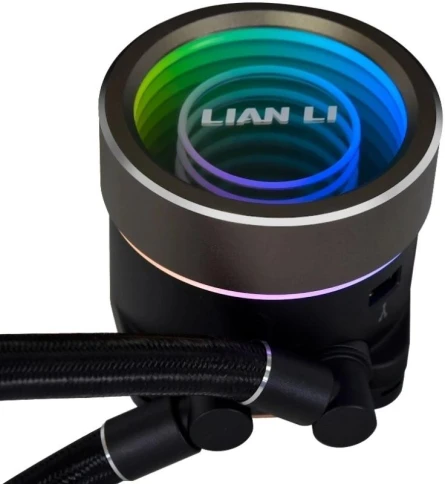 Система водяного охлаждения Lian-Li Galahad II Trinity 360 SL-INF ARGB Soc-AM5/AM4/1200/1700/1851 черный 4-pin 29dB Al+Cu Ret (G89.GA2T36INB.00) [G89.GA2T36INB.00] фото 2
