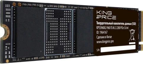 Твердотельный накопитель KingPrice PCIe 3.0 x4 960GB KPSS960G3 M.2 2280 [KPSS960G3] фото 4