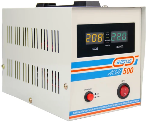 Стабилизатор  АСН-  500  ЭНЕРГИЯ с цифр. дисплеем/ Stabilizer ASN-500 ENERGY with numbers. display фото 5