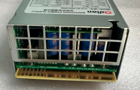 Блок питания серверный/ Server power supply Qdion Model U1A-D11600-DRB P/N:99MAD11600I1170311 CRPS 1U Module 1600W Efficiency 80 Plus Platinum, Gold Finger (option), Cable connector: C14 фото 5