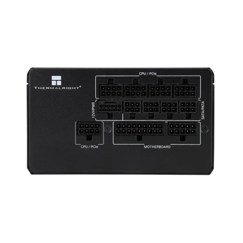 Блок питания ПК/ Power Supply Thermalright, 1000W 80+ Gold (ATX, 3.0, PCIe 5.0, Full modular, 1x24(20+4)pin 600mm, 1xCPU 8(4+4)pin 650mm, 2xPCIe*2 8(6+2)pin 650+150mm, 1x12VHPWR PCIe 5.0 12+4pin 600mm, 4xSATA*4 450+150+150+150mm, 2xMOLEX4pin*3 500+150+150 фото 4