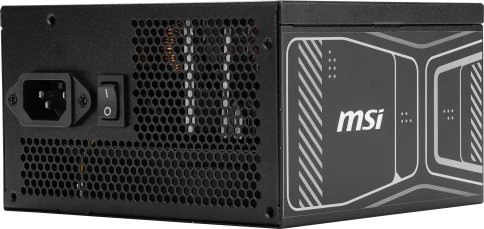 Блок питания ПК/ Power Supply MSI MAG A850GN PCIE5, 850W 80+ Gold (ATX, 3.1, PCIe 5.1, Non-modular, 1x24(20+4)pin, 2xCPU 8(4+4)pin, 2xPCIe*2 8(6+2)pin, 1x12VHPWR (450W), 4xSATA3, 4xMOLEX4pin, Active, 120x120mm, 140x150x86mm, APFC, black) фото 8