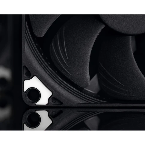 Кулер для корпуса/ Case Cooler Noctua NF-A9x14 HS-PWM chromax.black.swap (92x92x14mm, 4-pin PWM, 33.84CFM, 23.6dBA, 2500RPM, Black) фото 5
