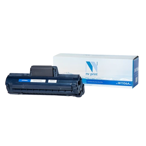 -/ Тонер-картридж NVP (БЕЗ ЧИПА) (БЕЗ ГАРАНТИИ) NV-W1106A для HP 107a/107w/135w/135a/137fnw (1000k) фото 1