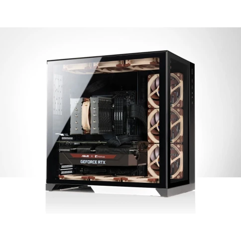Кулер для процессора/ CPU Cooler Noctua NH-D12L (148W, 4-pin PWM, 145mm, Al/Cu, 5x6mm, 1x120mm, 60.1CFM, 22.6dBA, 2000RPM, S: 1851/1700/1200/115X, AM5/AM4, Beige/Brown) фото 7