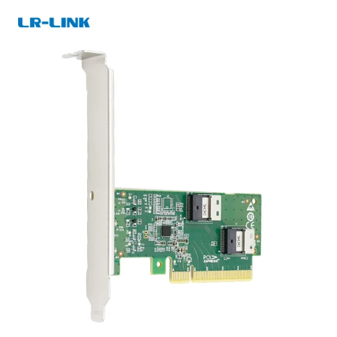 Адаптер для SSD/ PCIe x8 to Two SlimSAS SFF-8654 4i Adapter фото 2