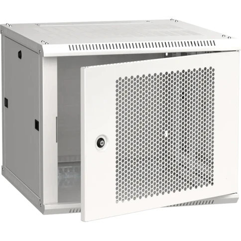 ITK Шкаф LINEA W 9U 600x600 мм дверь перфорированная, RAL7035 фото 1
