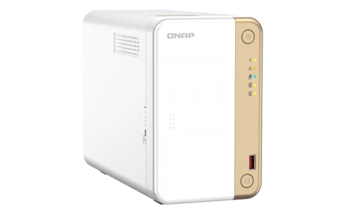 Сетевое хранилище без дисков/ channel QNAP TS-262-4G NAS 2 HDD trays, 2 x M.2 NVMe PCIe Gen 3 x1, 2-core Intel Celeron N4505  2.9 GHz, 4 GB RAM (4GB max), 1x2.5 Gigabit Ethernet , Slot PCIe Gen 3 x2, 2 USB 3.2 Gen 2 (10Gbps) Port, 2xUSB USB 2.0 port, 1xHD фото 3