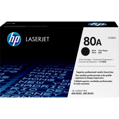 Тонер-картридж/ HP 80A Black LJ Toner Cartridge фото 1