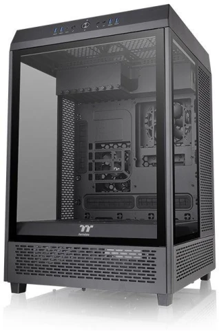 Корпус Thermaltake The Tower 500 черный ATX 11x120mm 5x140mm 4xUSB3.0 audio bott PSU [CA-1X1-00M1WN-00] фото 5