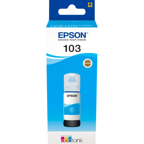 Чернила/ Epson EcoTank Cyan ink bottle for L3100/3101/3110/3150/3151 фото 1