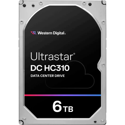 Жесткий диск/ HDD WD SATA Server 6Tb Ultrastar 7200 6Gb/s 256MB 1 year фото 1