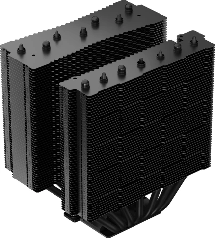 Устройство охлаждения(кулер) Deepcool Assassin IV VC Vision Soc-AM5/AM4/1200/2066/1700/1851 черный 4-pin 22.6-29.3dB Al+Cu LCD 300W 1780gr Ret (R-ASN4-BKNVMD-G) фото 9