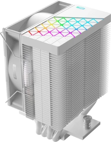 Кулер PcCooler R400 ARGB Soc-AM5/AM4/1200/1700/1851 белый 4-pin Al+Cu 180W Ret (R400-WHAWYX-US) [R400-WHAWYX-US] фото 5