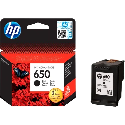 Картридж/ HP 650 Black Ink Cartridge фото 2