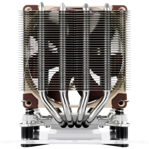 Кулер для процессора/ CPU Cooler Noctua NH-D9L (88W, 4-pin PWM, 110mm, Al/Cu, 4x6mm, 1x92x92x25mm, 46.44CFM, 22.8dBA, 2000RPM, S: 1851/1700/1200/115X, AM5/AM4, Beige/Brown) фото 1