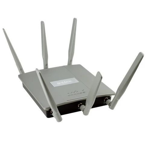 Точка доступа/ AC1750 Wi-Fi PoE Access Point, 2x1000Base-T LAN, 3x4dBi (2.4GHz)+3x6dBi (5GHz) detachable antennas, RJ45 Console, w/o PoE base/power adapter фото 1