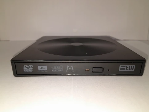 Внешний оптический DVD привод/ DVD-RW ext. Black Slim Ret USB3.0+TYPE-C, M-disc фото 4