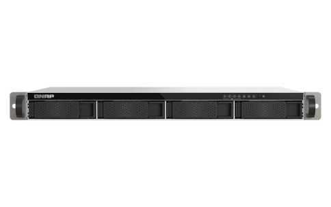 Сетевое хранилище/ channel QNAP Network RAID drive, 4 3.5"/2.5" compartments, 2 2.5 Gbps ports, ARM Cortex-A55 2.0GHz, 4 GB DDR4. фото 1