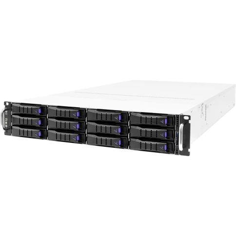 Серверная платформа/ SB202-A6, 2U, 2xLGA-4189, 4x 3.5"/2.5" tri-mode + 8x 3.5"/2.5" SAS/SATA hot-swap (Passive backplane), 2x 2.5" SATA hot-swap, 6x 6038 fan, Acbel 800W redundant power supply platinum, A6 motherboard, DDR4 RDIMM фото 1