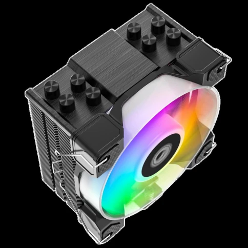Кулер ID-Cooling SE-214-XT DF ARGB Soc-AM5/AM4/1200/1700/1851 черный 4-pin 31.5dB Al+Cu 180W 560gr Ret [SE-214-XT DF] фото 11