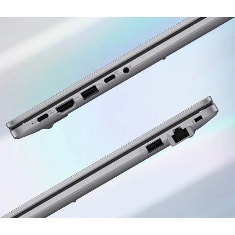 Ноутбук/ ASUS P1503CVA-S72755 15.6"(1920x1080 (матовый) WVA)/Intel Core 3 100U(2.4Ghz)/8192Mb/256PCISSDGb/noDVD/Int:shared/Cam/BT/WiFi/42WHr/war 1y/1.62kg/Misty Grey/DOS фото 6