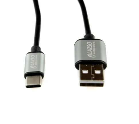 Кабель/ LAZSO Кабель для передачи данных и зарядки USB2.0 (USB type C), 2А фото 1