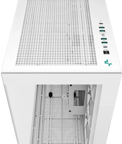 Корпус Deepcool CH780 белый ATX 9x120mm 9x140mm 4x180mm 4x200mm 4xUSB3.0 audio bott PSU [R-CH780-WHADE41-G-1] фото 15