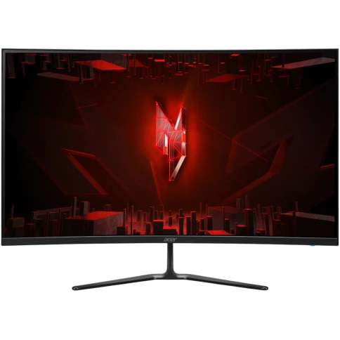 Монитор/ Acer ED320QUS3bmiipx 31,5'', ZeroFrame, Curved 1500R, Black, VA, 2560x1440, 1ms, 250cd, 180Hz, 2xHDMI(2.0), DP(1.4), Speakers 2Wx2, FreeSync, HDR 10, Vesa:100x100 фото 1