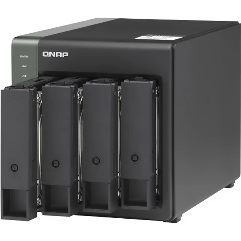 Сетевое хранилище без дисков/ SMB QNAP TS-431X3-4G NAS 4 HDD trays. Alpine AL314, 4-core, 1.7GHz, 4 GB DDR3 (1 x 2 GB) up to 8 GB (1 x 8 GB), 1x10 GbE SFP+, 1x2.5GB Ethernet, 1x1GB Ethernet, USB 3.2x3 фото 4