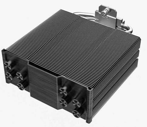 Кулер ID-Cooling SE-214-XT DF ARGB Soc-AM5/AM4/1200/1700/1851 черный 4-pin 31.5dB Al+Cu 180W 560gr Ret [SE-214-XT DF] фото 7