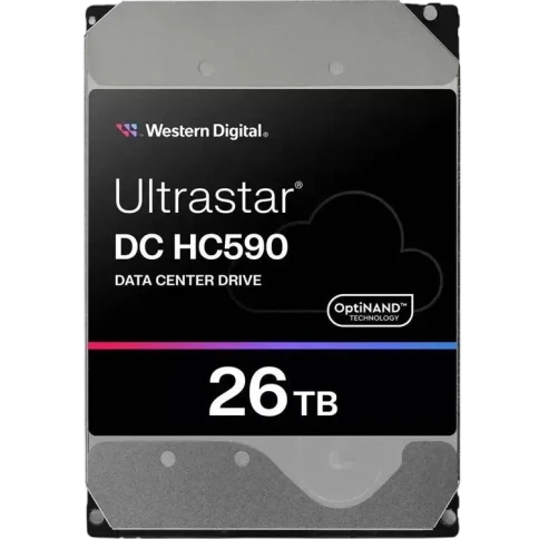Жесткий диск/ HDD WD SAS Server 26Tb Ultrastar DC HC590 7200 12Gb/s 512MB 1 year warranty (replacement ST24000NM007H, MG11SCA24TE) фото 1