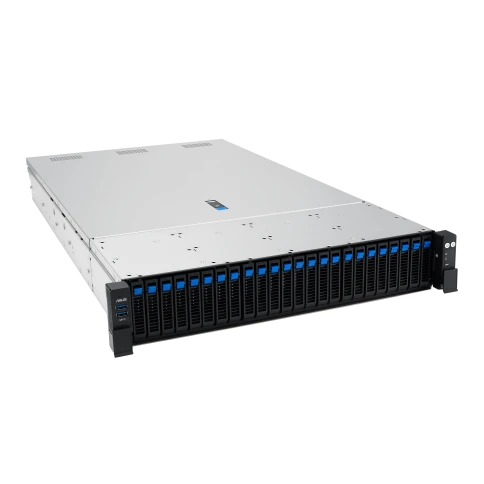 Серверная платформа/ ASUS RS720A-E13-RS24G, 2U, 2x  SP5 (LGA 6096P) TDP 360W, 24x DDR5 6400, 24 x 2.5" hsb NVME, 6 x PCIe gen5 x8, 2x PCIe gen5 x16, 2x OCP3.0 gen5 x16 (SFF), no LAN, 1+1 Redundant 3200W фото 2
