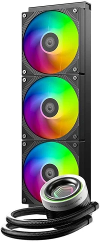 Система водяного охлаждения ID-Cooling FX360 Inf ARGB Soc-AM5/AM4/1200/1700/1851 черный 4-pin 27.2dB Al+Cu 350W Ret [FX360 INF] фото 2