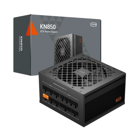 Блок питания ПК/ Power Supply PCCooler, 850W 80+ Gold (ATX, 3.1, Full modular, 1x24(20+4)pin, 2xCPU 8(4+4)pin, 3xPCIe*2 8(6+2)pin, 1x12VHPWR, 7xSATA*3, 2xMOLEX4pin, Active, 120x120mm, 140x150x86mm, APFC, OVP/UVP/SCP/OPP/OCP/OTP/SPD, black) фото 8