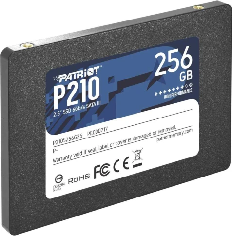 Твердотельный накопитель Patriot SATA-III 256GB P210S256G25 P210 2.5" [P210S256G25] фото 3