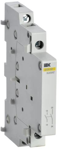 Контакт дополнительный ДК20-КМ 2НО KARAT IEK фото 1