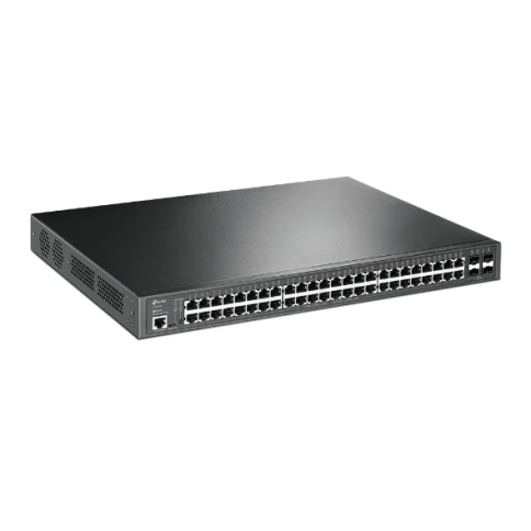 Коммутатор/ Omada 52-Port Gigabit L2+ Managed Switch with 48-Port PoE+ UKplug фото 2