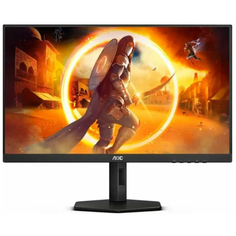 AOC 27G4X 27'', 1920x1080, IPS, 180Hz, 80M:1, 300cd, 4ms, 2*HDMI, DP, Speakers, FreeSync, Low Blue Light, Flicker Free, H. Adj, pivot, VESA, 3Y, Black фото 1