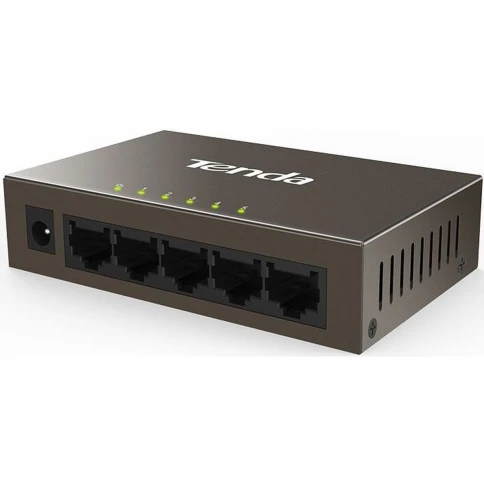 Коммутатор/ Tenda TEF1005D  Fast 10/100Mbps 5 port fast ethernet switch фото 3