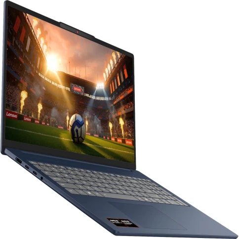 Ноутбук/ Lenovo IdeaPad Slim 5 16AGP11 16"(1920x1200 OLED)/AMD Ryzen AI 7  445(4Ghz)/32768Mb/1024PCISSDGb/noDVD/Int:AMD Radeon 840M/Cam/BT/WiFi/60WHr/war 1y/1.69kg/cosmic blue/noOS + 65W, RU kbd фото 4