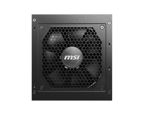 Блок питания ПК/ Power Supply MSI MAG A750GL PCIE5, 750W 80+ Gold (ATX, 3.1, PCIe 5.1, Full modular, 1x24(20+4)pin, 2xCPU 8(4+4)pin, 3xPCIe*2 8(6+2)pin, 1x12VHPWR, 8xSATA3, 4xMOLEX4pin, Active, 120x120mm, 140x150x86mm, APFC, black) фото 4