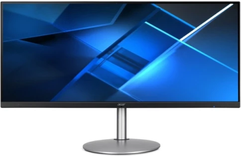 Монитор/ ACER CB342CKSMIIPHZX 34'', ZeroFrame Yes, Silver/Black, 21:9, IPS, 3440x1440, 1 / 4ms, 250cd, 75Hz, 2xHDMI(2.0) + 1xDP(1.2) + USB3.0(1up 2down) + Audio Out, Speakers 3Wx2, sync: FreeSync, hdr: HDR 10, hadj 150 фото 1