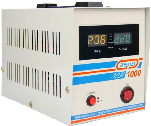 Стабилизатор  АСН- 1000  ЭНЕРГИЯ с цифр. дисплеем/ Stabilizer ASN-1000 ENERGY with numbers. display фото 5