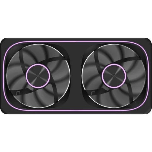 Вентилятор для корпуса Formula Air Fusion 2 ARGB 240х120x28 черный 4-pin (AIR FUSION 2 BK) Ret фото 5