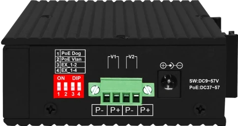 Промышленный коммутатор Gigabit Ethernet/ Промышленный коммутатор Gigabit Ethernet на 5GE RJ45 портов. Порты: 5 x GE (10/100/1000Base-T). Встроенная грозозащита 6кВ. Питание: 3 x входа DC9-57V(6W). БП в комплект НЕ входит. Монтаж на DIN-рейку или на стену фото 2
