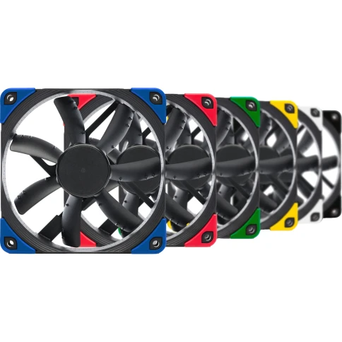 Кулер для корпуса/ Case Cooler Noctua NF-S12A PWM chromax.black.swap (120x120x25mm, 4-pin PWM, 63.27CFM, 17.8dBA, 1200RPM, Black) фото 2