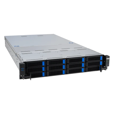 Серверная платформа/ ASUS RS521A-E12-RS12U, 2U, 1 x  SP5 (LGA 6096) 4t фото 3