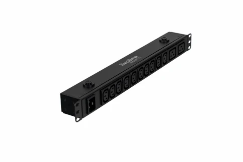 БРП Uniprom, базовый, 1U, 240В, 1Ф, 16A, 10xC13 2xC19, 2м кабель, IEC320 C20 фото 3