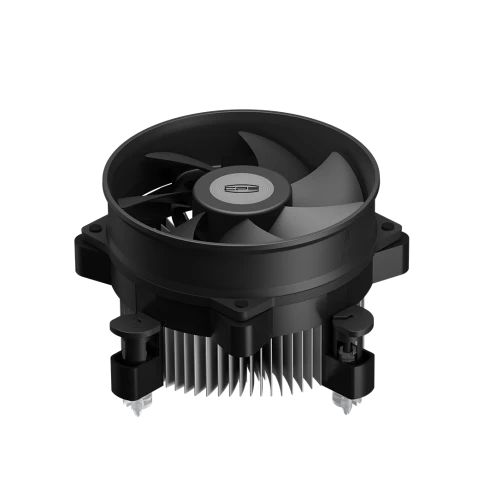 Кулер для ПК/ CPU Cooler PCCooler R120 (95W, 4-pin PWM, 60mm, Al, -mm, 1x95mm, 36.4CFM, 27.8dBA, 2700RPM, S: 1851/1700/1200/115X, black) фото 2